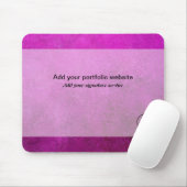 フリーランスの紫の宣伝デジタルノマド マウスパッド (マウス)