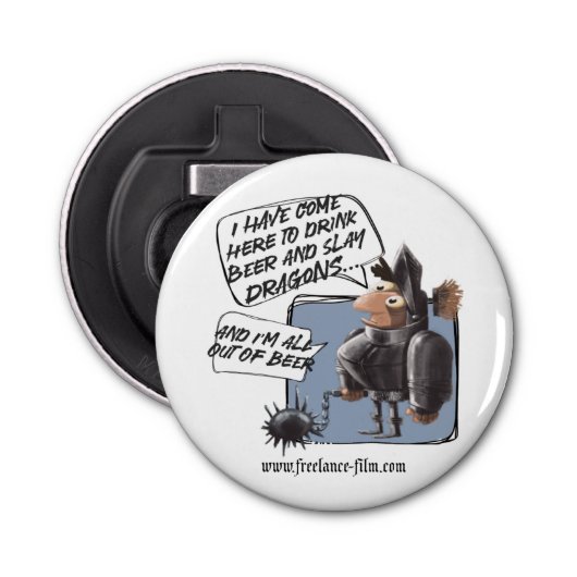 フリーランスフィルム – ボトルオープナーマグネット 栓抜き (正面)