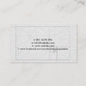 フリーランス作家の聖幾何学ゴールデンスパイラル 名刺 (裏面)