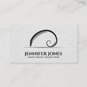 フリーランス作家の聖幾何学ゴールデンスパイラル 名刺 (正面)