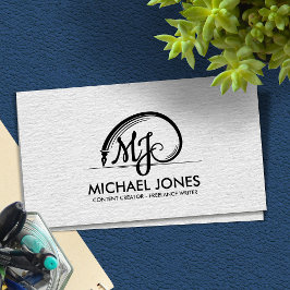 フリーランス作家の聖幾何学ゴールデンスパイラル 名刺