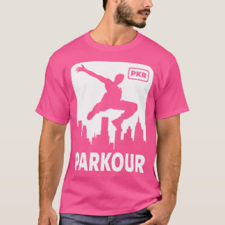 フリーランナー - フリーランニング - トラッサー - パルクール Tシャツ