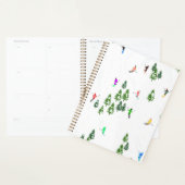 フリーリドアルパインスキーヤーズスキーイラストレーションスキー プランナー手帳 (ディスプレー)