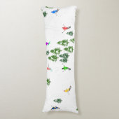 フリーリドアルパインスキーヤーズスキーイラストレーションパーティー ボディピロー (正面縦)