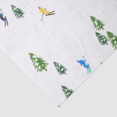 フリーリドアルパインスキーヤーズスキーイラストレーションパーティー 薄葉紙 (詳細)