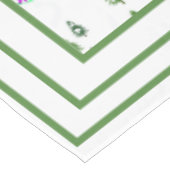 フリーリドスノーボーダースノーボードイラストレーション テーブルクロス (アングル)