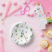 フリーリドスノーボーダースノーボードイラストレーション ペーパーボウル (パーティー)