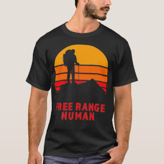 フリーレンジヒトヴィンテージサンセットスルーハイカーマウンタイ Tシャツ