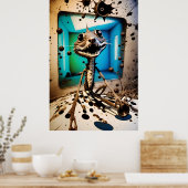 フリーレンジメディアラット管理 ポスター (キッチン)