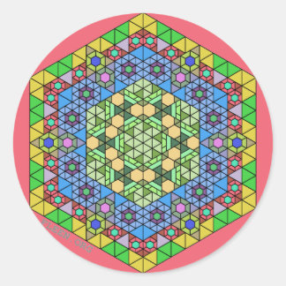 フリーンのステッカー#1 ラウンドシール