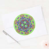 フリーンのステッカー#4 ラウンドシール (封筒)