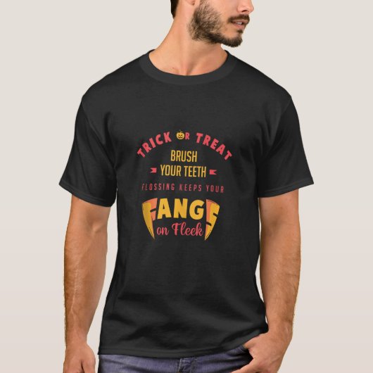 フリー保クタンクトップに牙を浮かべて Tシャツ (正面)