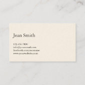 フリー手書き入力スクリプトネイルアート名刺 名刺 (裏面)