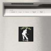 フリー楽しむレトロアーバンスケートボード マグネット (インサイチュ (食洗機))