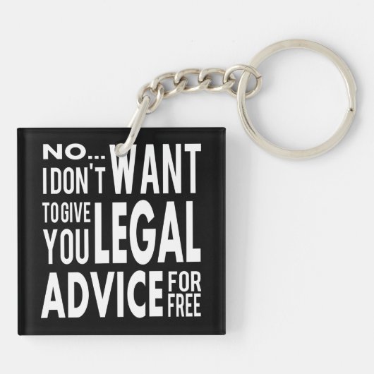 フリー法務アドバイス-おもしろい弁護士引用文 キーホルダー (裏面)
