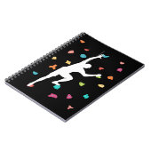 フリー登山メンズボルダリング ノートブック (左側)