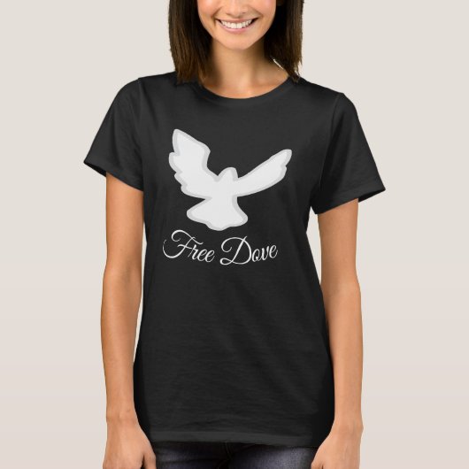 フリー鳩 Tシャツ (正面)