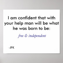 フリー&インディペンデント – 青