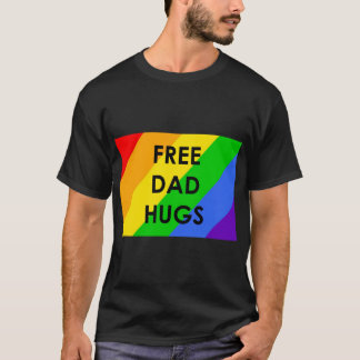 フリー・ダッド・ハグTシャツ Tシャツ