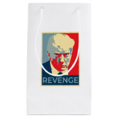 フリー・ドナルド・トランプ・マグカップは共和党の復讐マガを撃った スモールペーパーバッグ (正面)