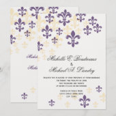 フリー ド リス カスケード カジュアル ウェディング 1 招待状 (正面/裏面)