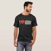 フリー・プレスを愛してる メンズTシャツ Tシャツ (正面フル)