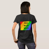 フリー・マム・ハグTシャツ Tシャツ (裏面フル)