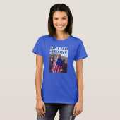 フリーAmerican (Dark) Tシャツ (正面フル)
