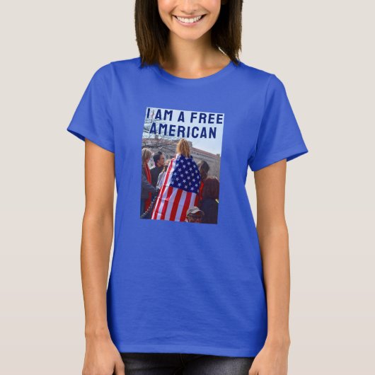 フリーAmerican (Dark) Tシャツ (正面)