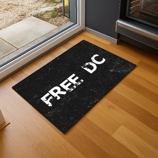 フリーDCワシントンフリーDC ドアマット