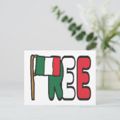 フリーItaly - Italexit ポストカード (スタンド正面)