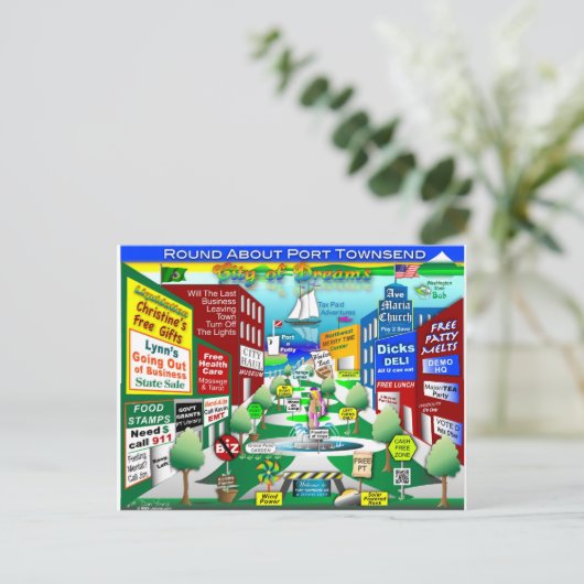 フリーPT ポストカード (スタンド正面)