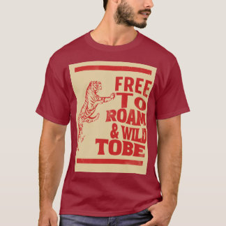 フリーTシャツとワイルドシャツ Tシャツ