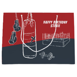 フリーTImeボクシングラージ抱き枕 ラージペーパーバッグ