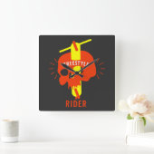 フリ最高のースタイルProスクータ スクエア壁時計 (ホーム)