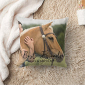 フリ最高のーズカスタムエクエストランフォトホース クッション (ブランケット)
