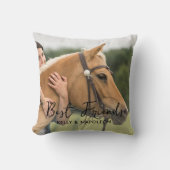 フリ最高のーズカスタムエクエストランフォトホース クッション (正面)