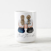 フリ最高のーズカスタムムグ コーヒーマグカップ (中央)