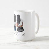 フリ最高のーズカスタムムグ コーヒーマグカップ (正面右)