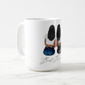 フリ最高のーズカスタムムグ コーヒーマグカップ (正面左)