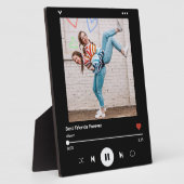 フリ最高のーズトレンディーミュージックプレーヤーBFFフォトベスティー フォトプラーク (側面)