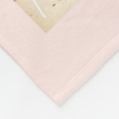 フリ最高のーズバラ金ゴールド赤面写真コラージュ フリースブランケット (角)