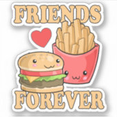 フリ最高のーズフォーエバーガーフリースのフードテーマ シール (正面)