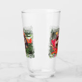 フリ最高のーズフォーエバーフレーミング美しい1583ビール タンブラーグラス (左)