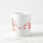 フリ最高のーズフォーエバーブロンド&ブルネットウォーター色 コーヒーマグカップ (中央)