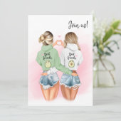 フリ最高のーズブロンドバチェロレッテ招待状 招待状 (スタンド正面)