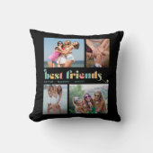 フリ最高のーズレトロ4 Photo Collage クッション (正面)