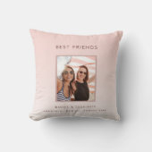 フリ最高のーズ赤面バラ金ゴールドの写真名 クッション (正面)