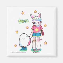 フリ最高のーズ2インチスクエアマグネット マグネット