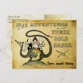 フリ最高のーズBFFドラゴン3はっきりした Babes ポストカード (正面/裏面)